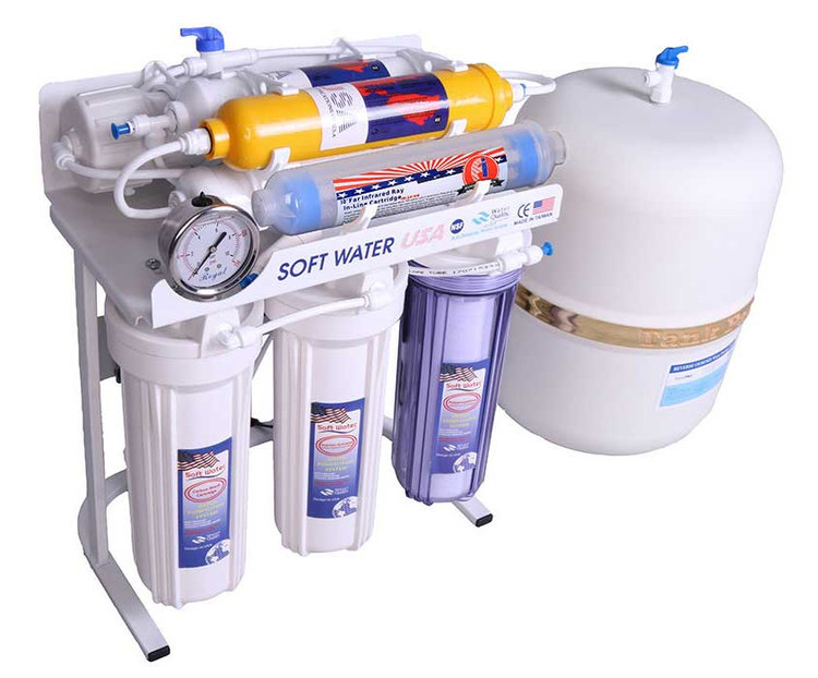 دستگاه تصفیه آب خانگی برند سافت واتر ۷/۸ فیلتر SOFTWATER