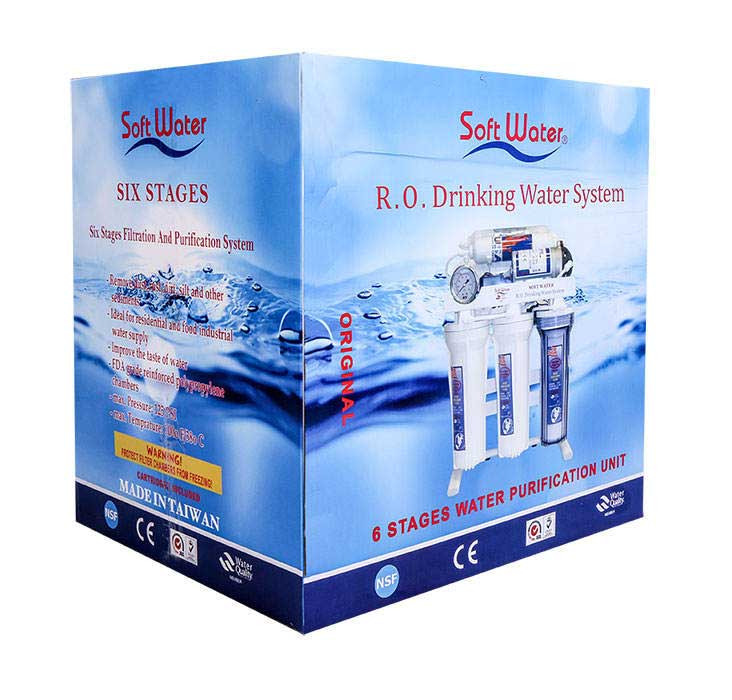 دستگاه تصفیه آب خانگی برند سافت واتر ۷/۸ فیلتر SOFTWATER
