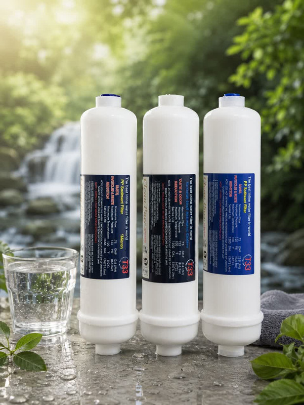 فیلتر پیش تصفیه اینلاین تصفیه آب برند کلین پیور CLEAN PURE